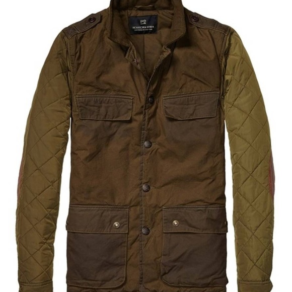 Scotch & Soda Other - Scotch and Soda Military Style Jacket size L